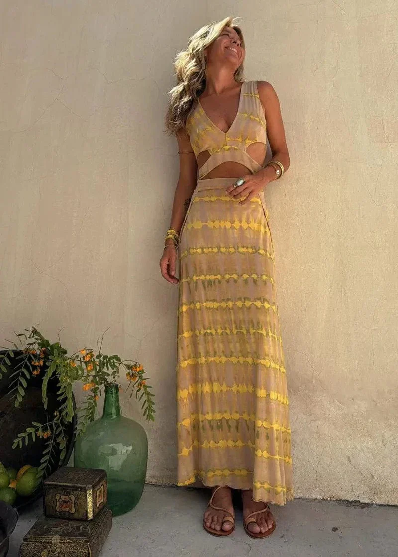 FORMENTERA - VESTIDO ESTAMPADO DE VERANO