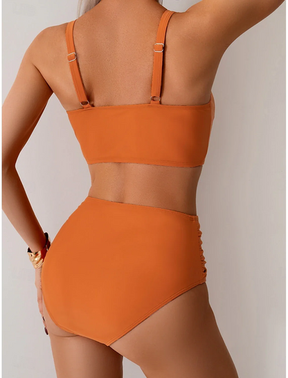 Marta - Bikini con tejido fruncido