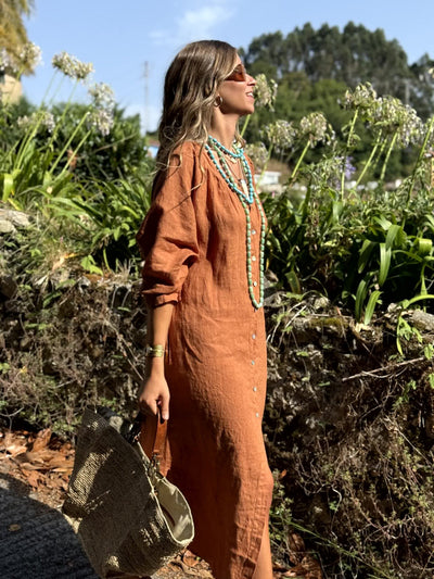 BALI - VESTIDO LARGO FLUIDO