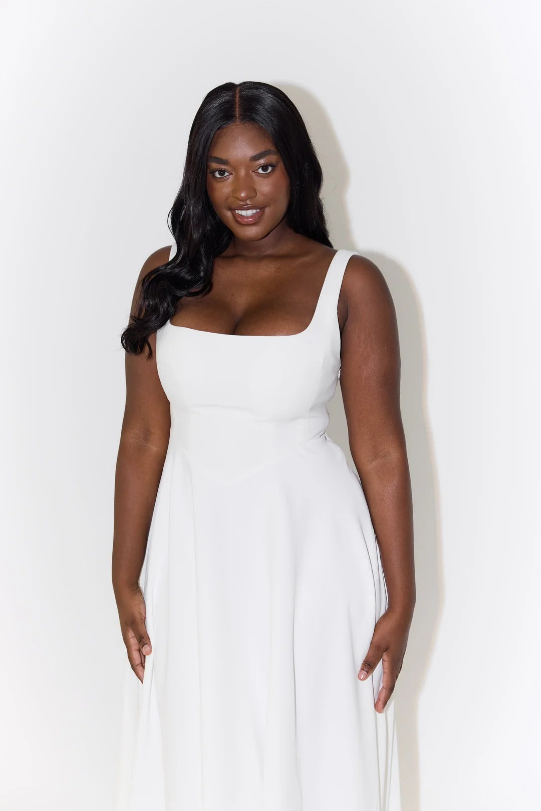 AMELIA - VESTIDO MIDI FLUIDO