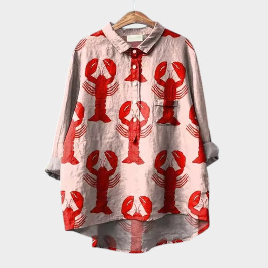 VIOLETA - BLUSA ESTAMPADA