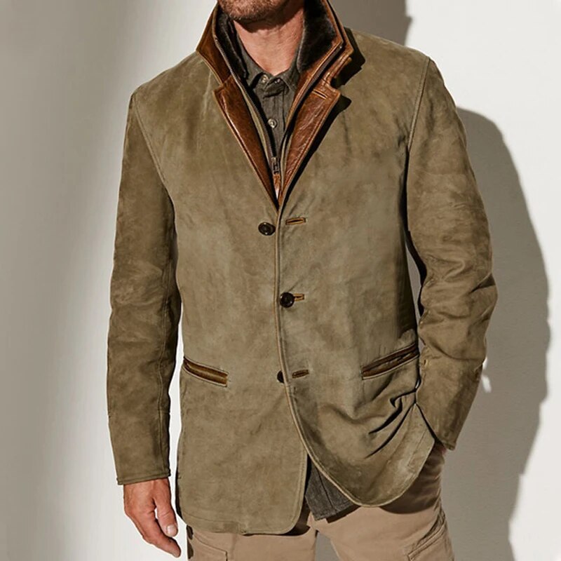 JUAN - ABRIGO VINTAGE FORRADO