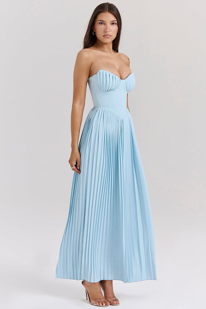 MARE - VESTIDO LARGO CON CORSÉ