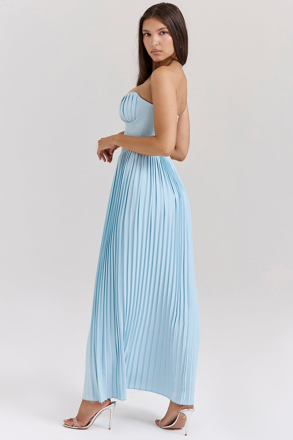 MARE - VESTIDO LARGO CON CORSÉ