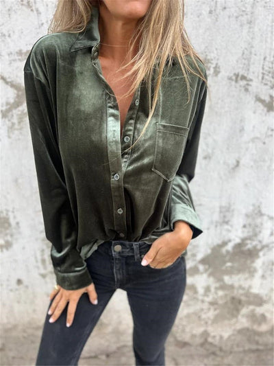 CAMISA DE TERCIOPELO