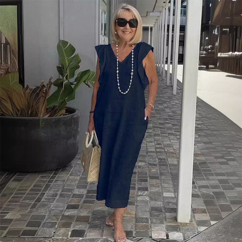 SANTORINI - VESTIDO MIDI DE VERANO