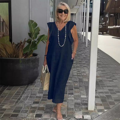 SANTORINI - VESTIDO MIDI DE VERANO