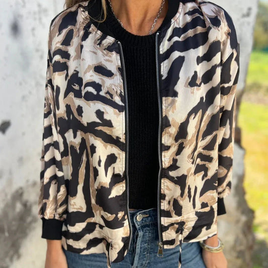 MARÍA - BOMBER ESTAMPADA