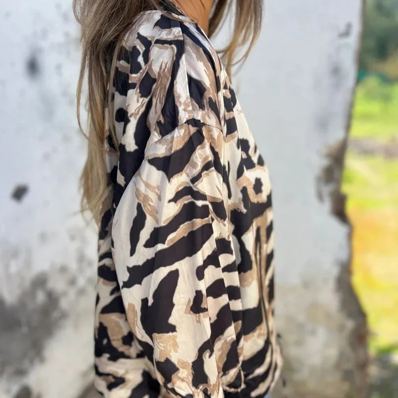 MARÍA - BOMBER ESTAMPADA