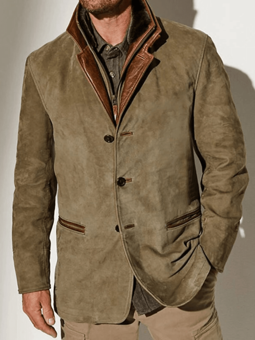 HECTOR | Chaqueta de ante.