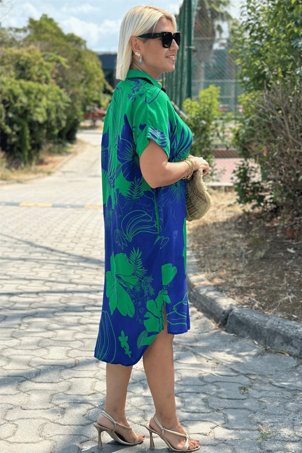 NADIA - VESTIDO MIDI ESTAMPADO
